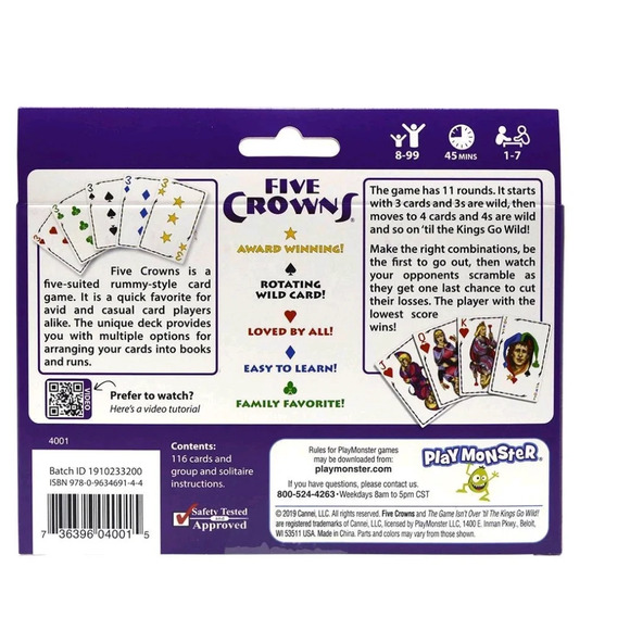 5 CROWNS CARD GAME - Picture 2 of 6